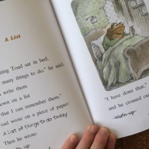 Frog and Toad book
